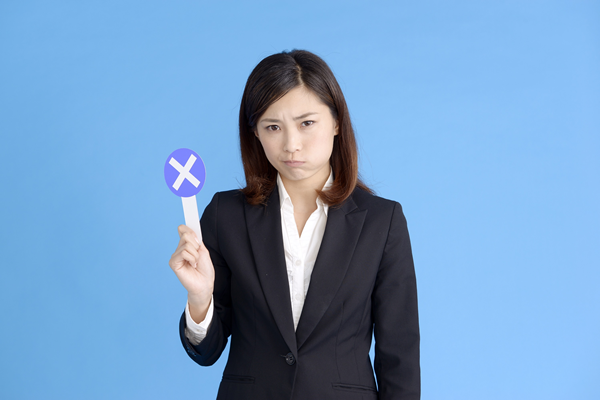 手紙に用いないほうが良いデザイン